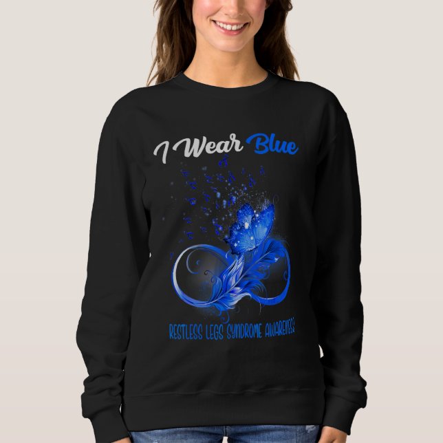 Sudadera Síndrome De Piernas Inquietas De La Cinta De La Ma (Anverso)