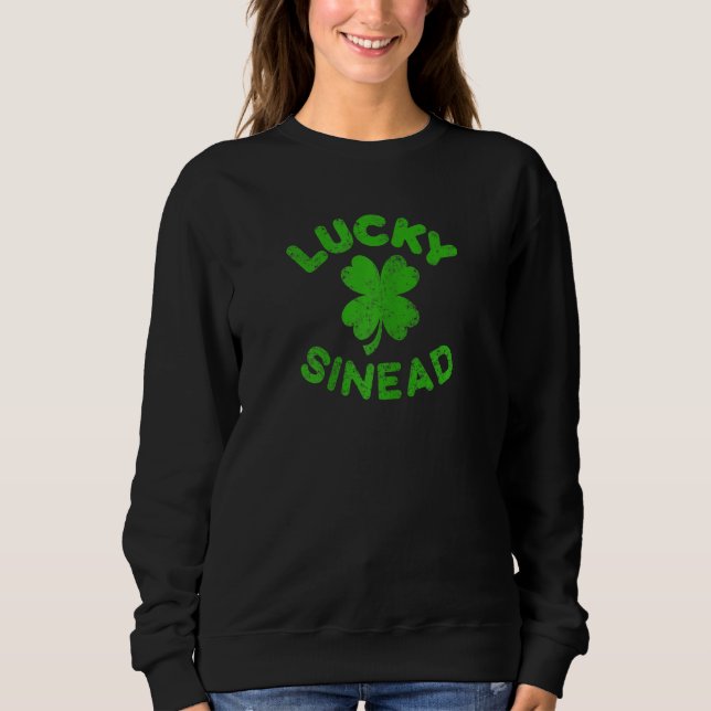 Sudadera Sinead Irish Family St Patrick S Day Lucky Sine (Anverso)