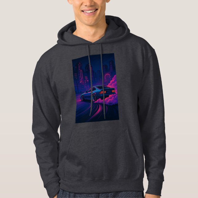 Sudadera Sinfonía de Circuito de Neón (Anverso)