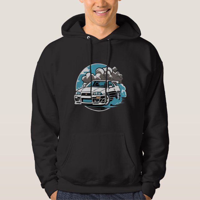Sudadera Sinfonía de la deriva de la línea aérea (Anverso)