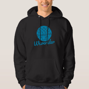 Sudadera Síntesizador Waverider Synthwave de los 80 Forma
