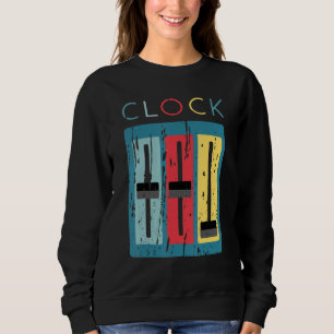 Sudadera Sintetizador analógico vintage modular de reloj