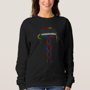 Sudadera Sintetizador Dna Productor analógico Studio Gear D