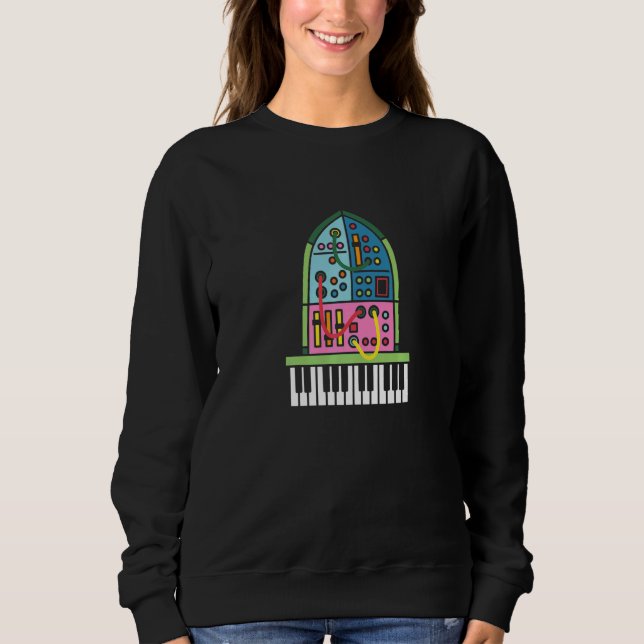 Sudadera Sintetizador modular Análogo Iglesia Gear Producto (Anverso)