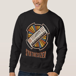 Sudadera Sintetizador Vintage Clásico Música Retro Amor
