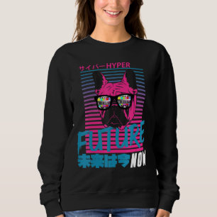 Sudadera Sinthwa de Otaku de la ola de vaporización estétic