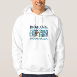 Sudadera sintiendo escarcha