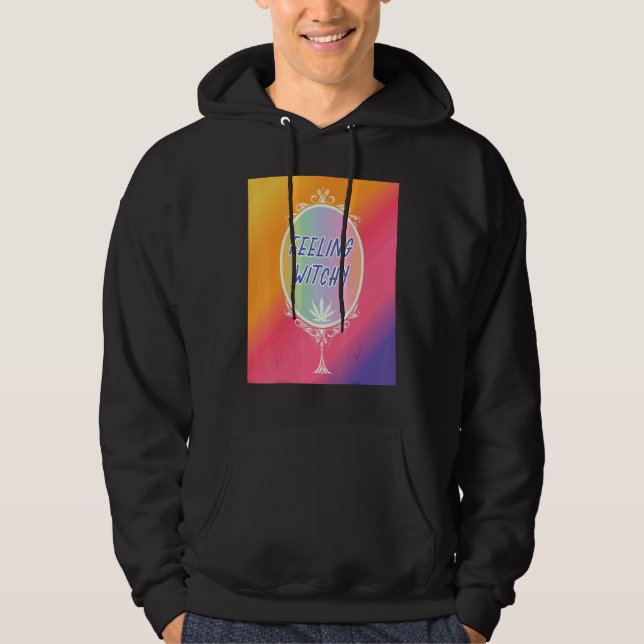 Sudadera Sintiendo Witchy Wicca (Anverso)