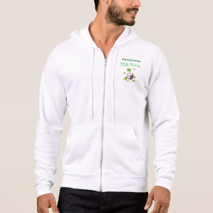 Sudadera Sintiéndose afortunado esta vez por el diseño del 