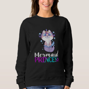 Sudadera Sirena Princesa Concha Acuático Unicornio Mágico