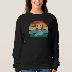 Sudadera Sirenas de cola de las sirenas de agua de mar nada