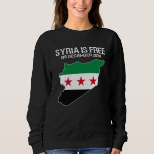 Sudadera Siria: Bandera libre siria libre de Siria