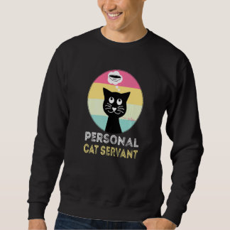 Sudadera Sirviente de Gato Personal Gato