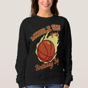 Sudadera Sis Medio De La Familia De Baloncesto De Nacimient