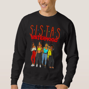 Sudadera Sistas Chica negra magia diversión Melanin Mujeres