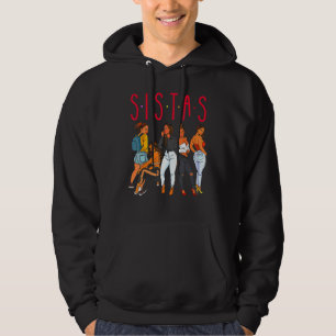 Sudadera Sistas Chica negra magia diversión Melanin Mujeres