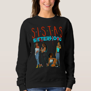 Sudadera Sistas Chica negra magia diversión Melanin Mujeres