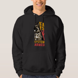 Sudadera Sistema de Orejas Perro armado Animal Pastor Alemá
