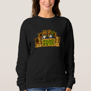 Sudadera Sistema de sonido amantes de la música reggae jama