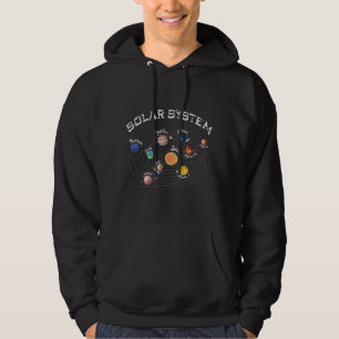 Sudadera Sistema solar planea conocimiento infantil espacio