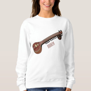 Sudadera Sitar personalizado ilustracion