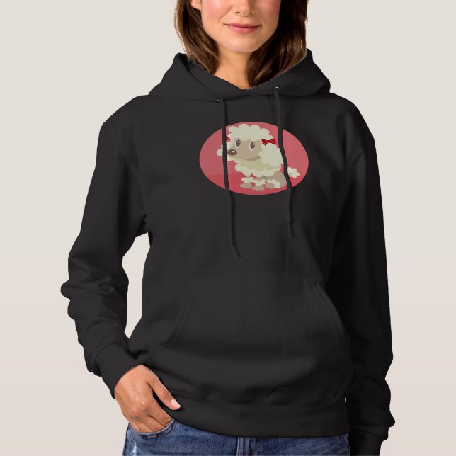 Sudadera Sitting Poodle (Anverso)