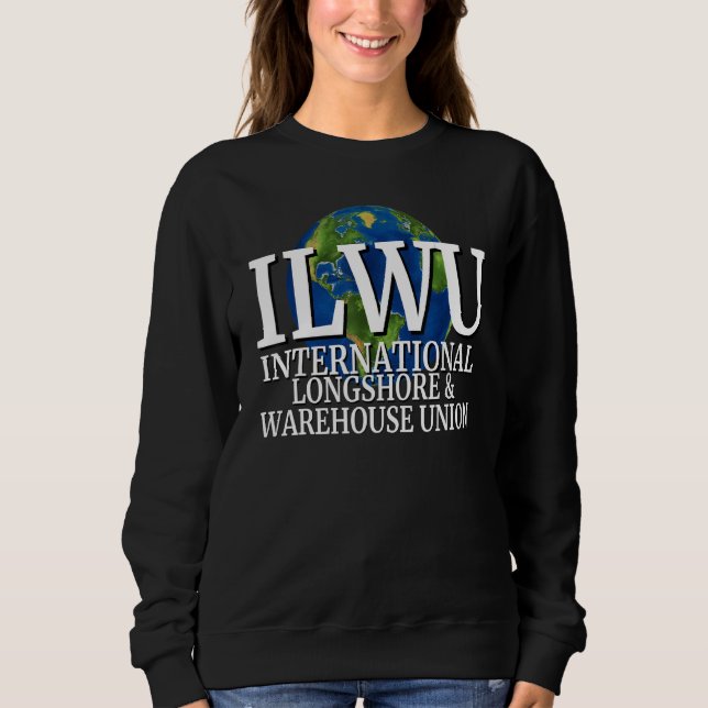 Sudadera SITWU Unión Internacional de Trabajadores de Muell (Anverso)
