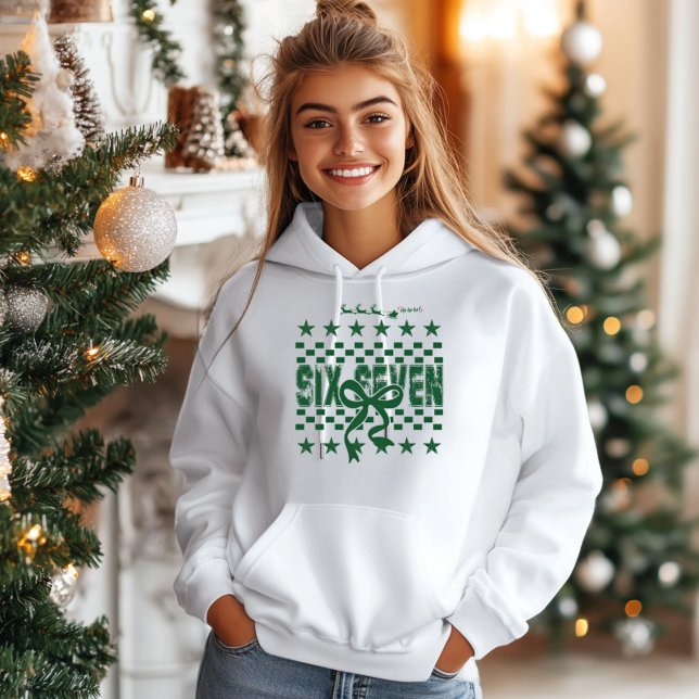 Sudadera Six Seven Retro Christmas Santa Sleigh Ho Ho Ho (Subido por el creador)