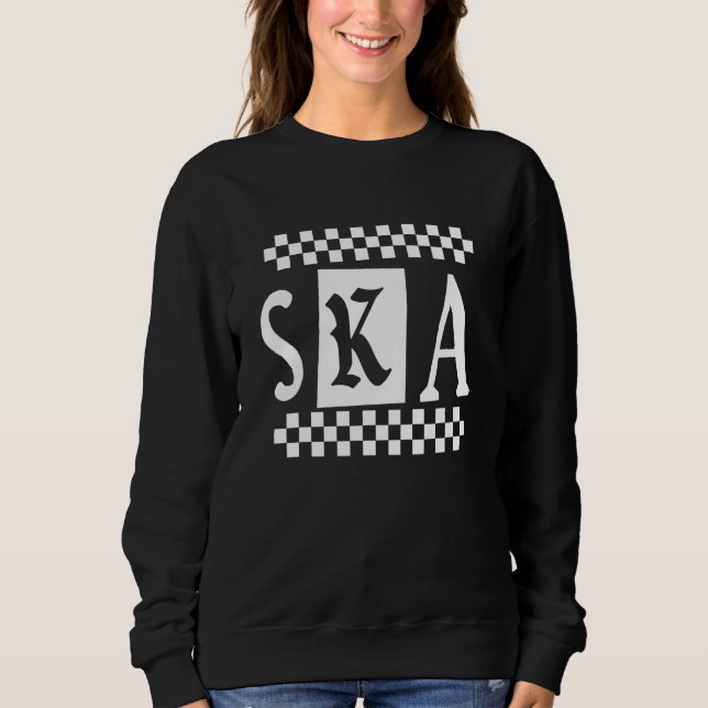 Sudadera Ska Checker 2 Tone (Anverso)