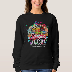 Sudadera Skagway Alaska Klondike Fiebre del Oro Nacional Hi