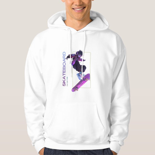 Sudadera skatboard hoodies (Anverso)