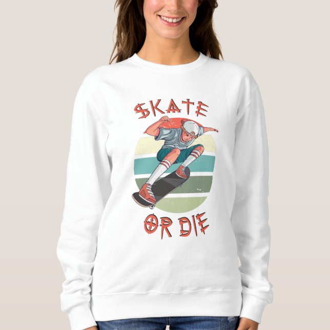 Sudadera Skate o muere Skateboard Boy (Anverso)