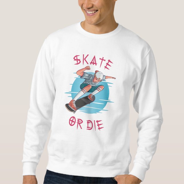 Sudadera Skate o muere Skateboard Boy (Anverso)