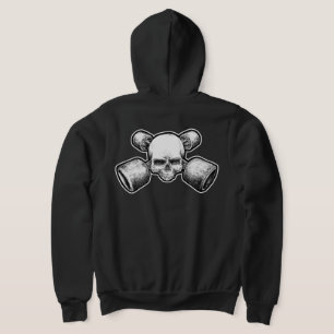 Sudadera SKATE ROCK OG Style Skateboard Skull X truX ZIPPER