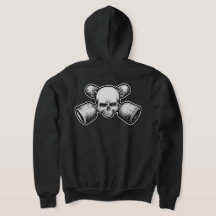 SKATE ROCK OG Style Skateboard Skull X truX ZIPPER