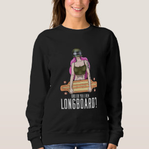 Sudadera Skateb Chica Longboard Virtual Reality Gamer Skate