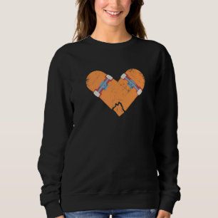 Sudadera Skateboard Hearate Skate Fan Skateboarding Skater 