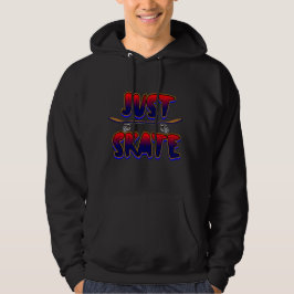 Sudadera Skateboard Just Skateboard Skateboarder Rojo Azul