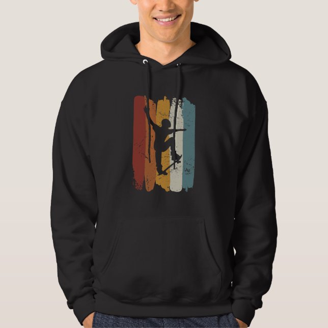 Sudadera Skateboard retro vintage (Anverso)