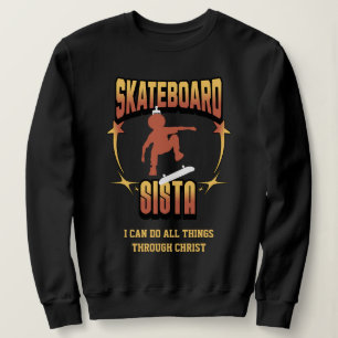 Sudadera SKATEBOARD SISTA Afro Skateboarding Christian