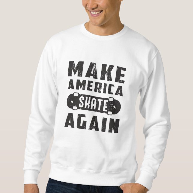 Sudadera Skateboard Skateboarder Halfpipe Gift Idea (Anverso)