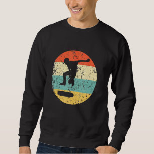 Sudadera Skateboarder Retro Vintage Para Hombres