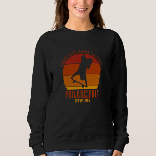 Sudadera Skateboarder urbano de Filadelfia Pennsylvania