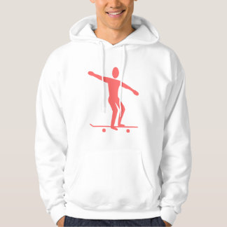 Sudadera Skateboarding - Rosa tropical