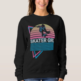Sudadera Skateboarding Skating Skater Retro Skater Girl