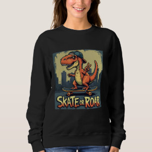 Sudadera Skateboarding T-Rex Dinosaur Tee Guay Urban Street
