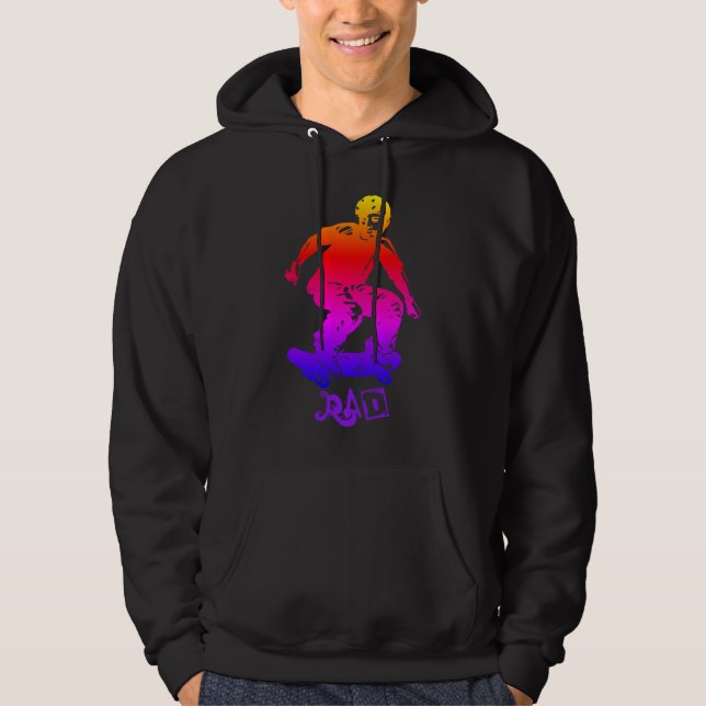 Sudadera Skater del arco iris del Rad del muchacho del (Anverso)