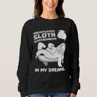 Sudadera Skater Skateboarding Skateboarder Skateboard Sloth