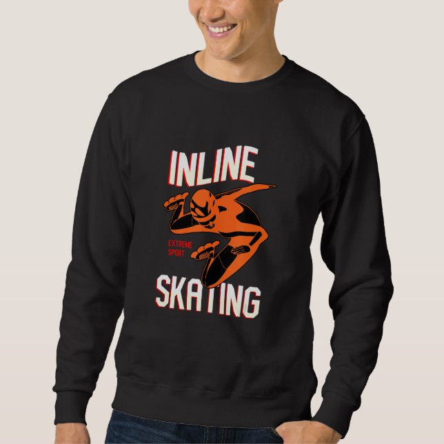 Sudadera Skater Skater Skater Skater Rollerblade Sport (Anverso)