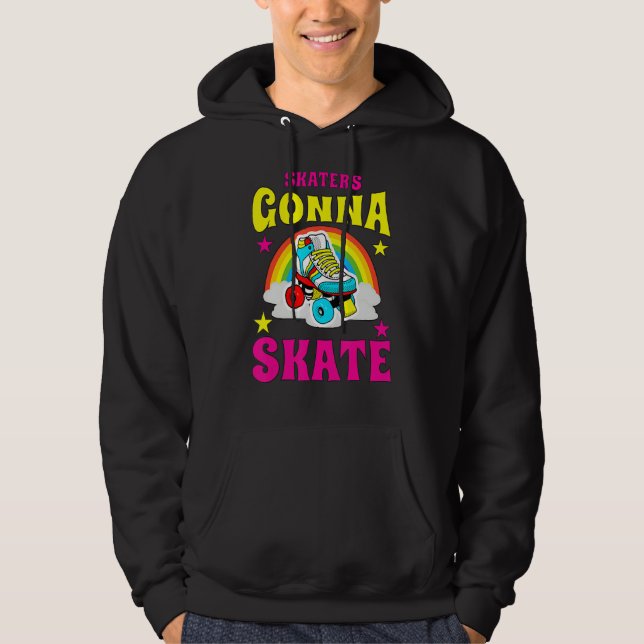 Sudadera Skaters van a patinar sobre el patinaje (Anverso)